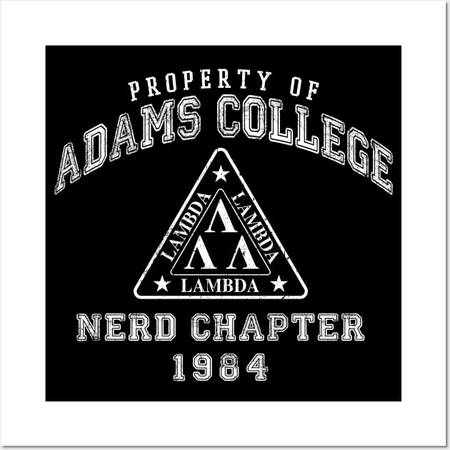 Lambda Lambda Lambda Nerd Chapter Wall Art by Alema Art